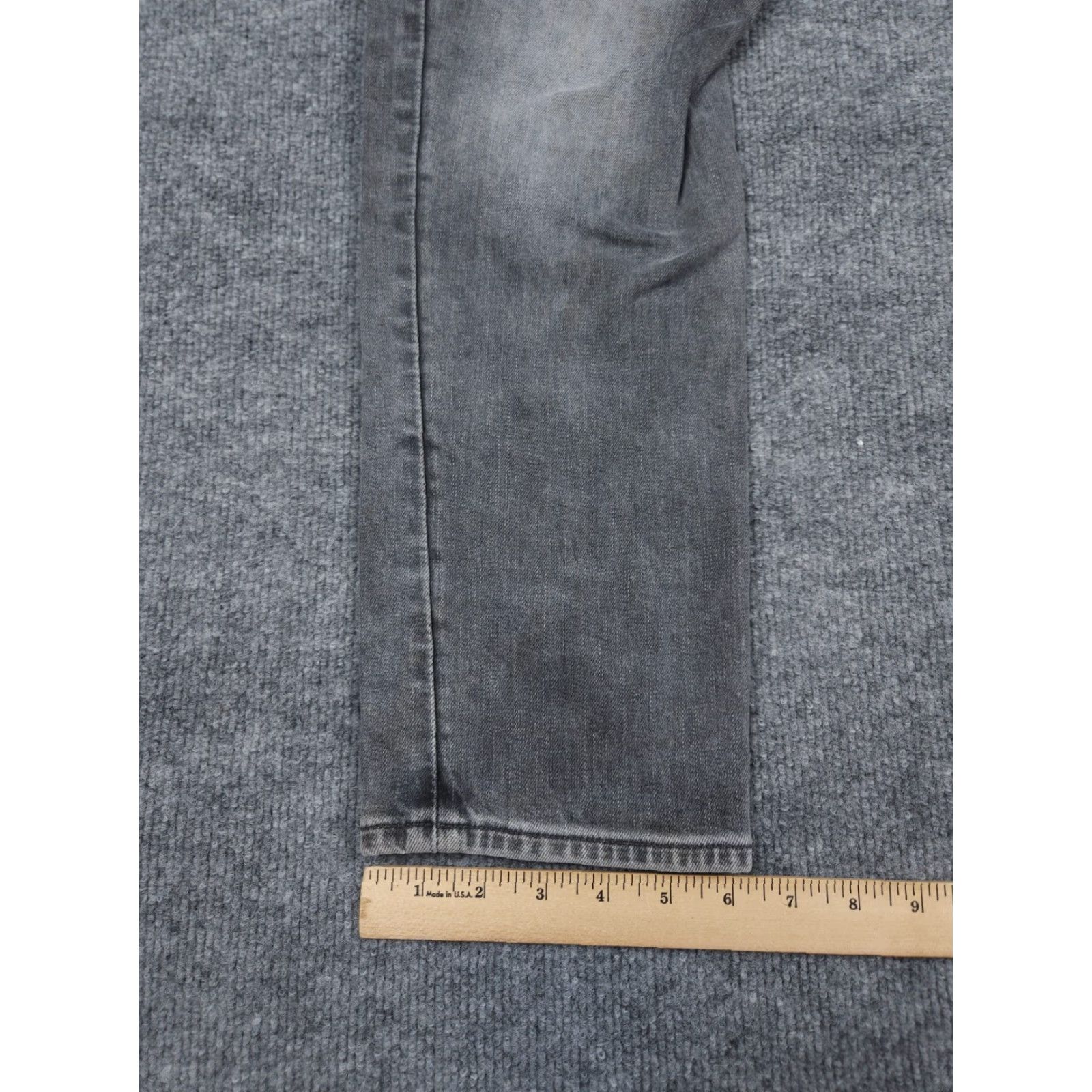 G-Star G-Star Raw Scutar 3D Slim Tapered Jeans Men's Gray Abstract Y2K 28x28 Slim 5-Pocket Denim Cotton Blend Button Closure Regular Inseam 28 Jeans Size US 32 / EU 48 - 6 Thumbnail