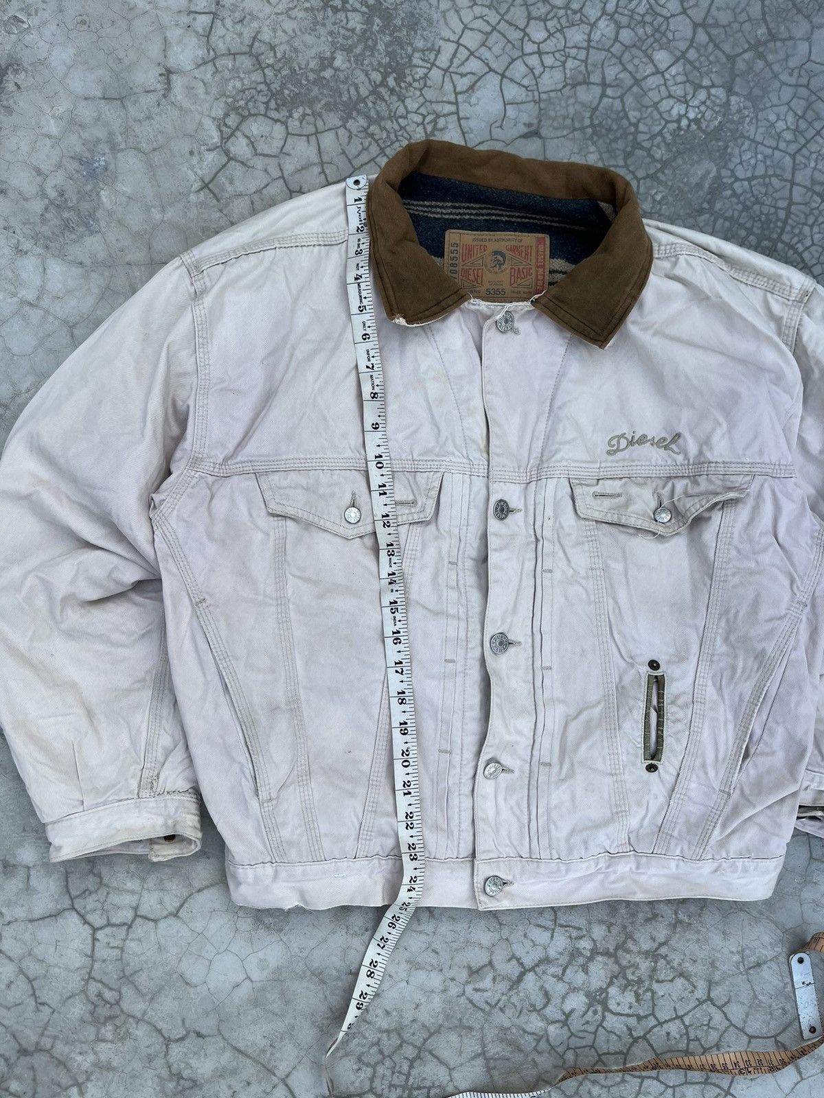 Diesel RARE DIESEL FLANNEL INDUSTRY DENVER WORKWEAR DENIM JACKET90s Size US S / EU 44-46 / 1 - 6 Thumbnail