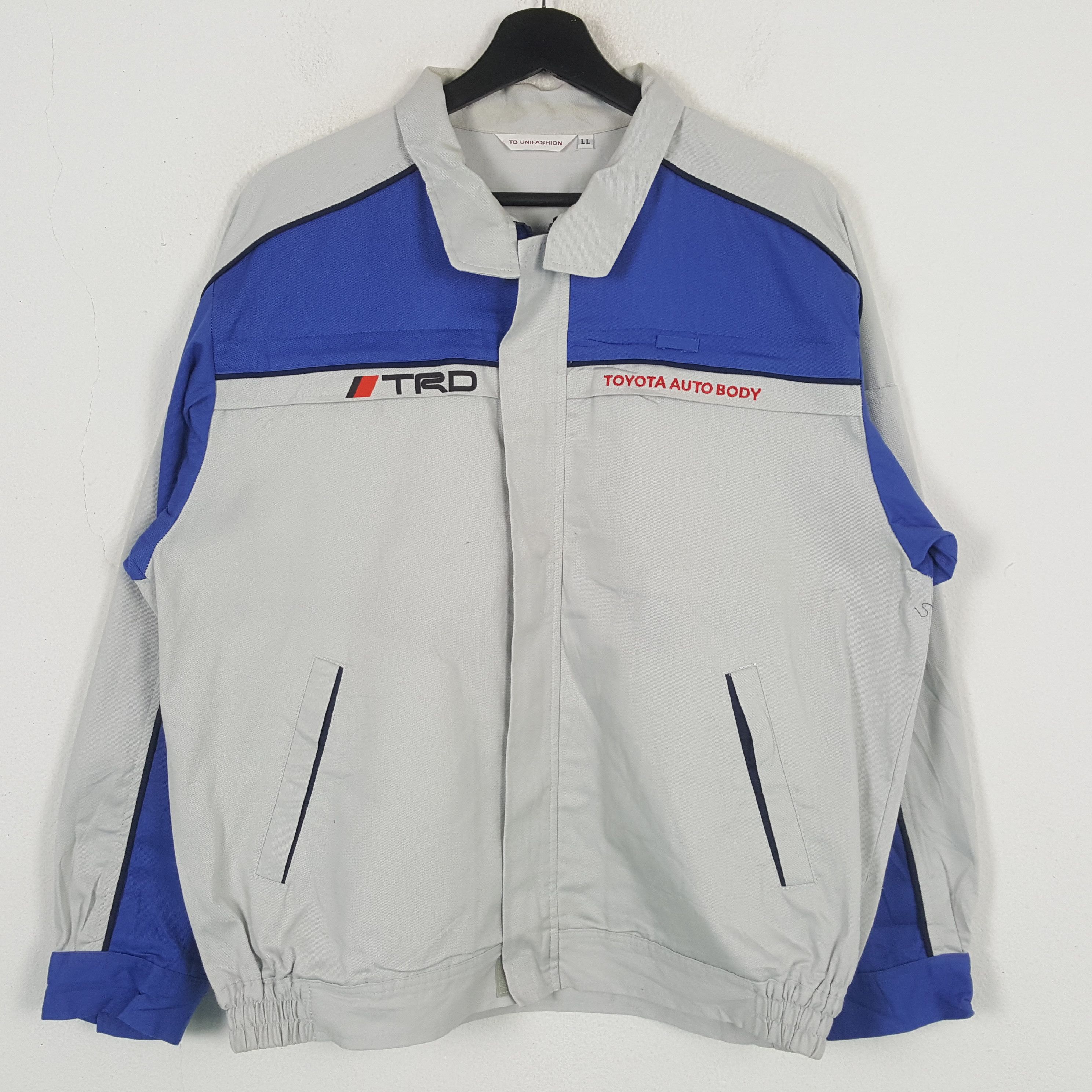 Japanese Brand × Vintage TRD Toyota Motorsports Custom Art Jacket Size US L / EU 52-54 / 3 - 3 Thumbnail