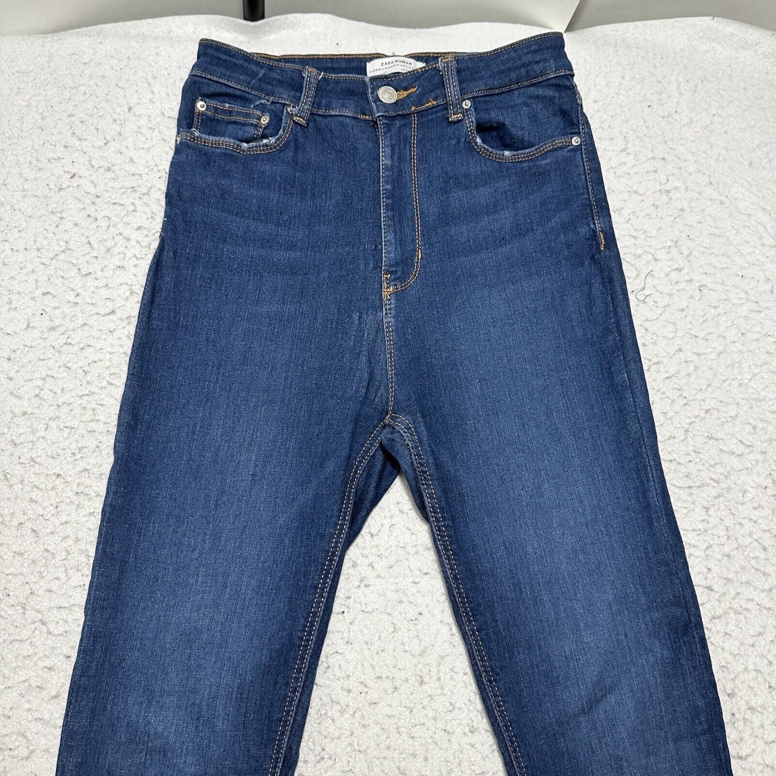 Zara Zara Premium Denim 2 Skinny Leg High Rise Jeans (25x29) Size 26" / US 2 / IT 38 - 2 Thumbnail