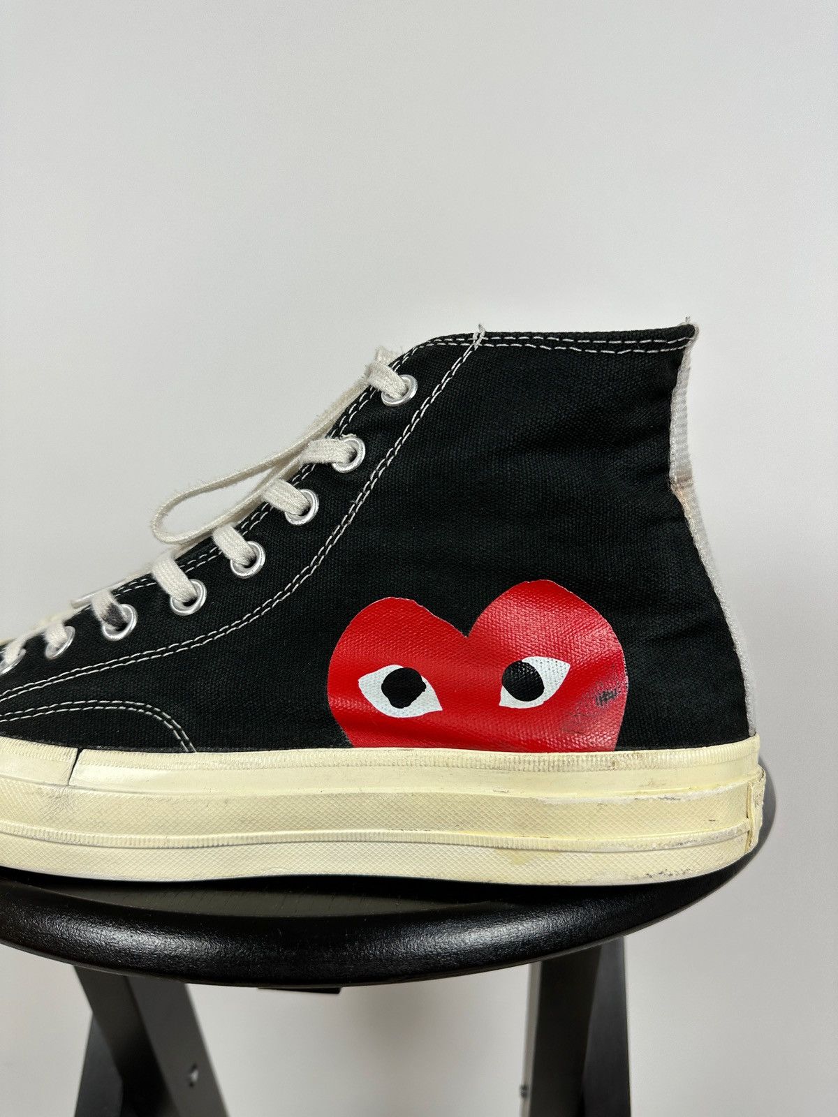 Comme des Garcons Comme Des Garçons x Chuck Taylor Converse All Star Hi Top Size US 10 / EU 43 - 15 Thumbnail