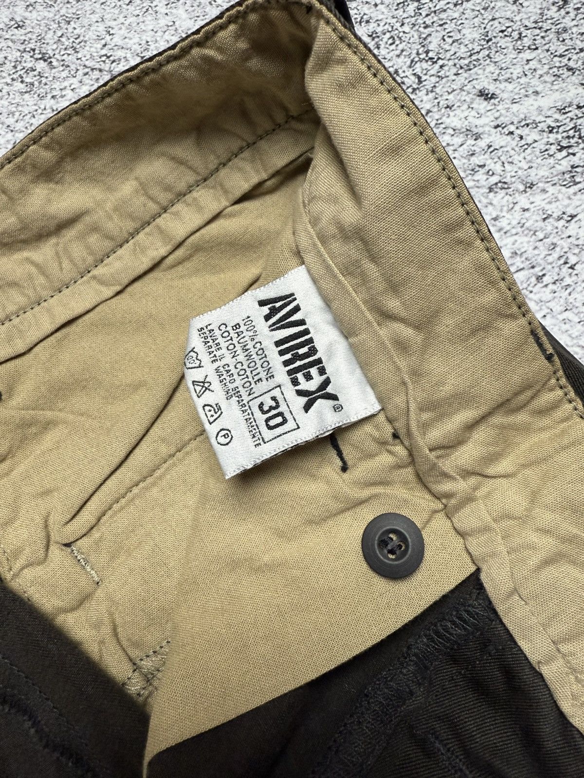 Avirex Vintage Avirex Pants Rare Aviation Chino USA Military Style Size US 30 / EU 46 - 19 Thumbnail