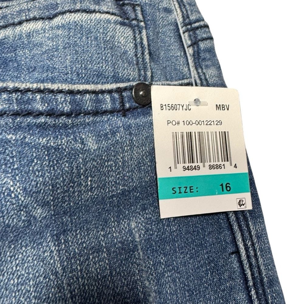 Other NWT New Democracy AB Technology Blue Booty Lift Straight Le Size 38" / US 16 / IT 52 - 5 Thumbnail
