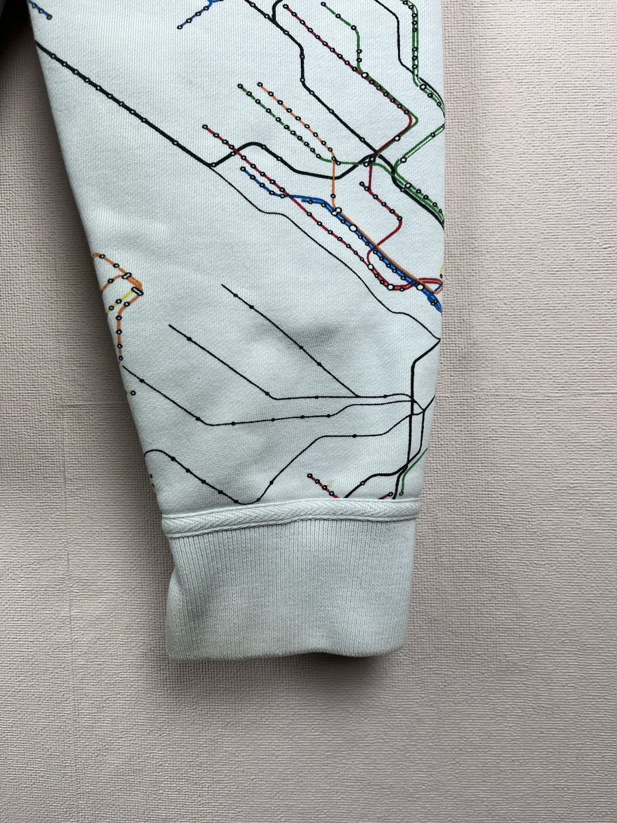 DC DC Shoes Spec Op Subway Map All Over Print Full Zip Hoodie Size US XXL / EU 58 / 5 - 11 Thumbnail