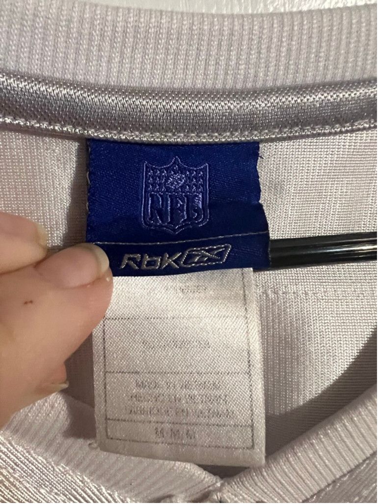 Reebok Women's Reebok NFL Saints Colston #12 White Gold Jersey M Size L / US 10 / IT 46 - 3 Thumbnail