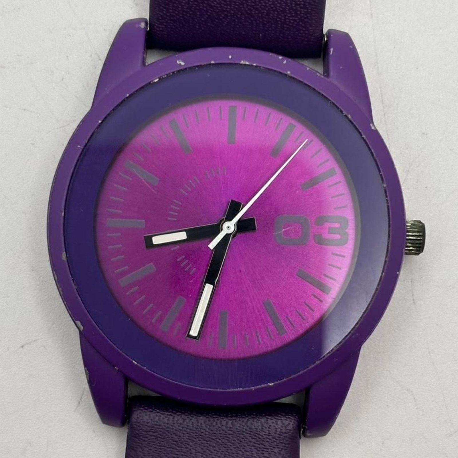 Other Silver & purple mens watch Size ONE SIZE - 2 Thumbnail