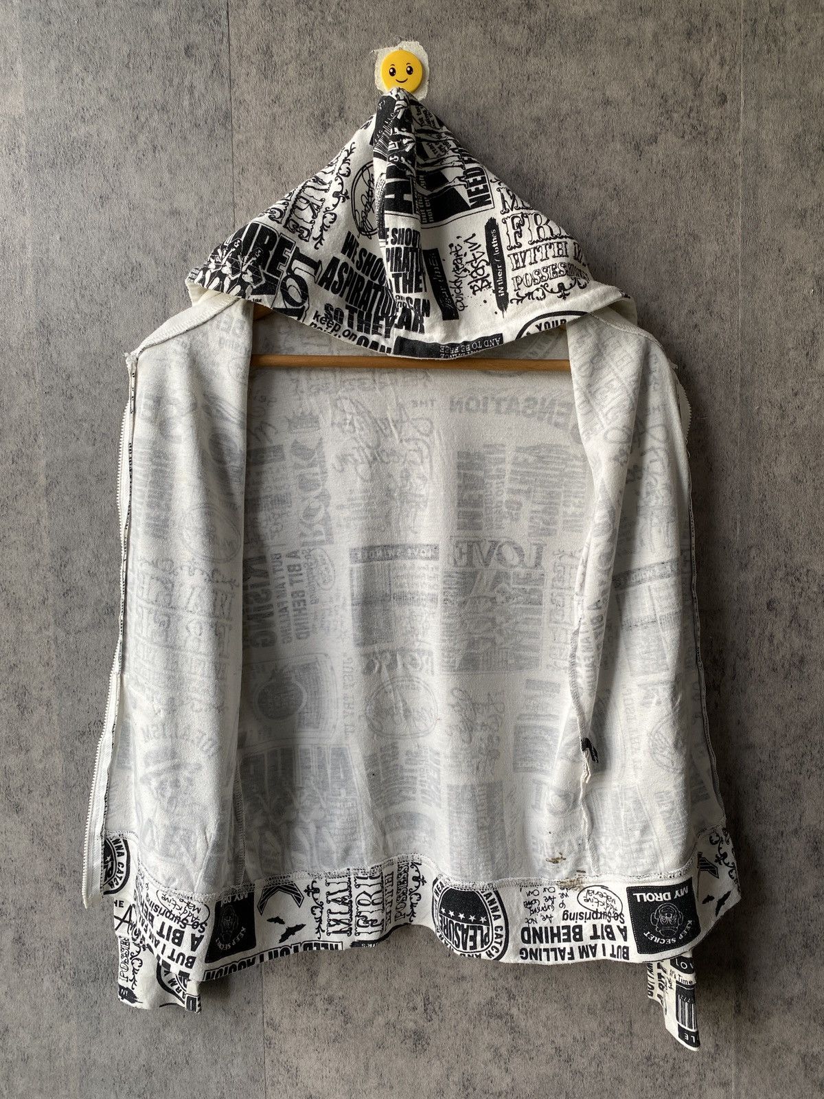 Hysteric Glamour Japanese Brand Fullprint Design Hoodie Size US S / EU 44-46 / 1 - 10 Thumbnail