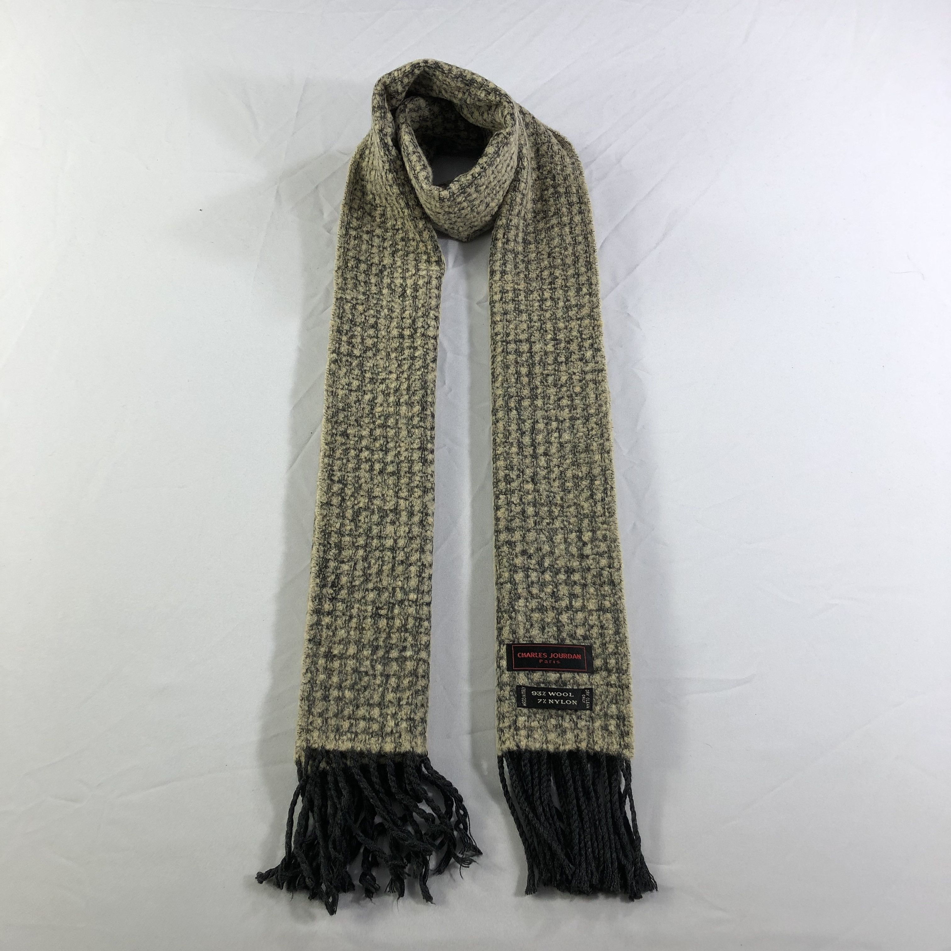 Charles Jourdan Charles Jourdan Wool Scarf Muffler V1378 Size ONE SIZE - 1 Thumbnail