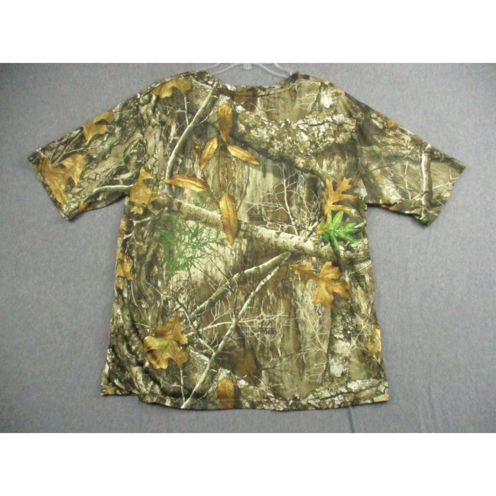 Realtree Realtree Camouflage Edge Shirt Men's XL Stretch Polyester Regular Color Multicolor Logo Outdoor 90s? (avoid) Size US XL / EU 56 / 4 - 6 Thumbnail