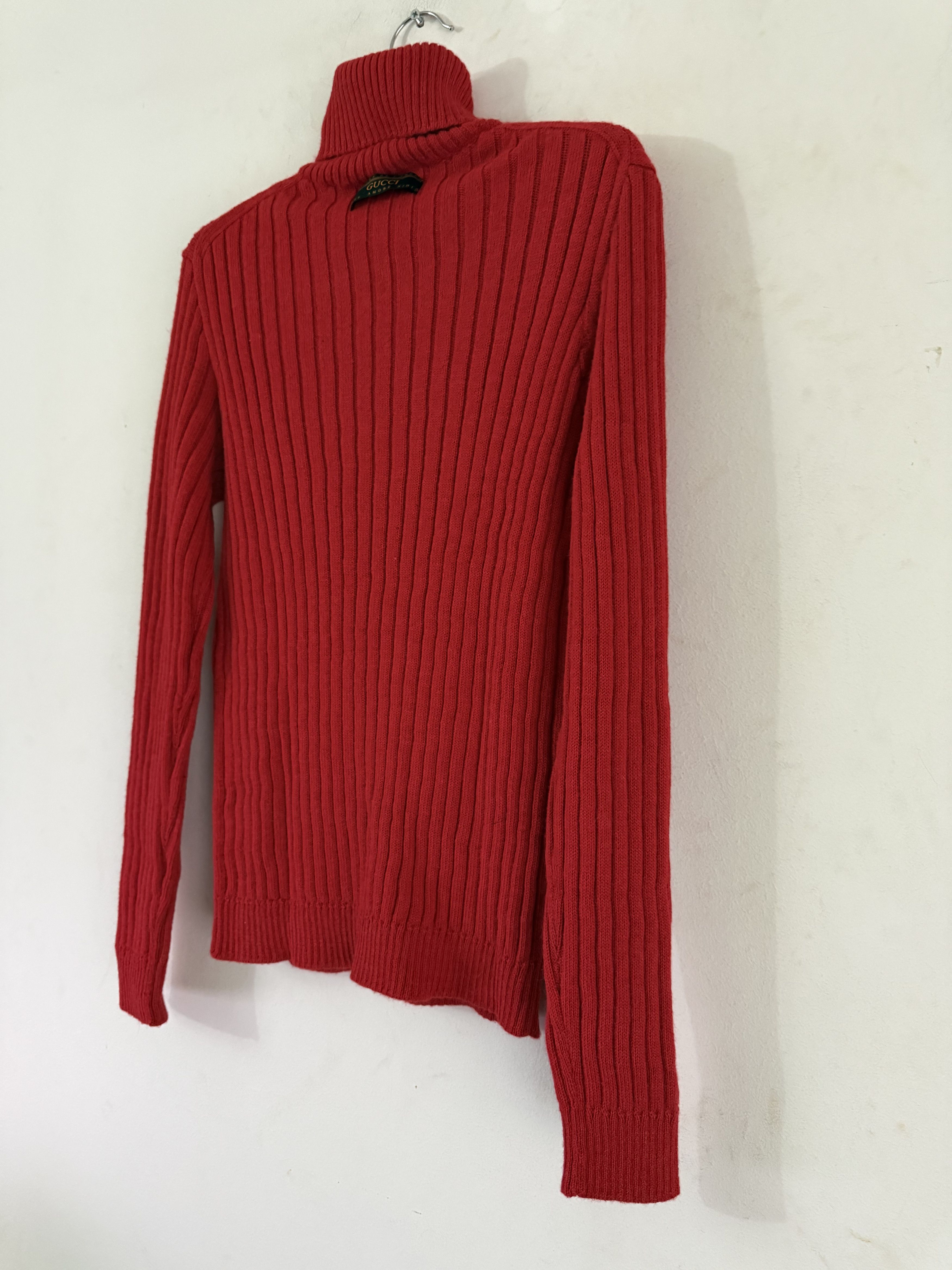 Gucci Gucci Alpaca Maison Amour Turtleneck Size US L / EU 52-54 / 3 - 8 Thumbnail