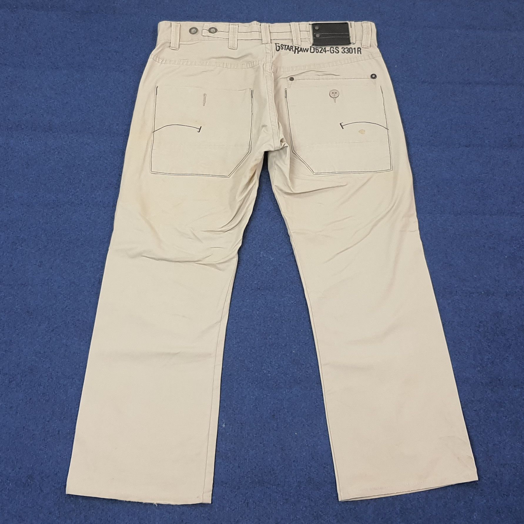 G-Star Vintage G-star 3310 Raw Denim Casual Pants C228N21 Size US 38 / EU 54 - 1 Thumbnail