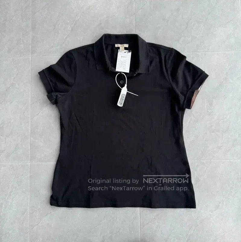 Burberry Burberry Men's Black Polo Shirt Size L. Size US L / EU 52-54 / 3 - 1 Thumbnail
