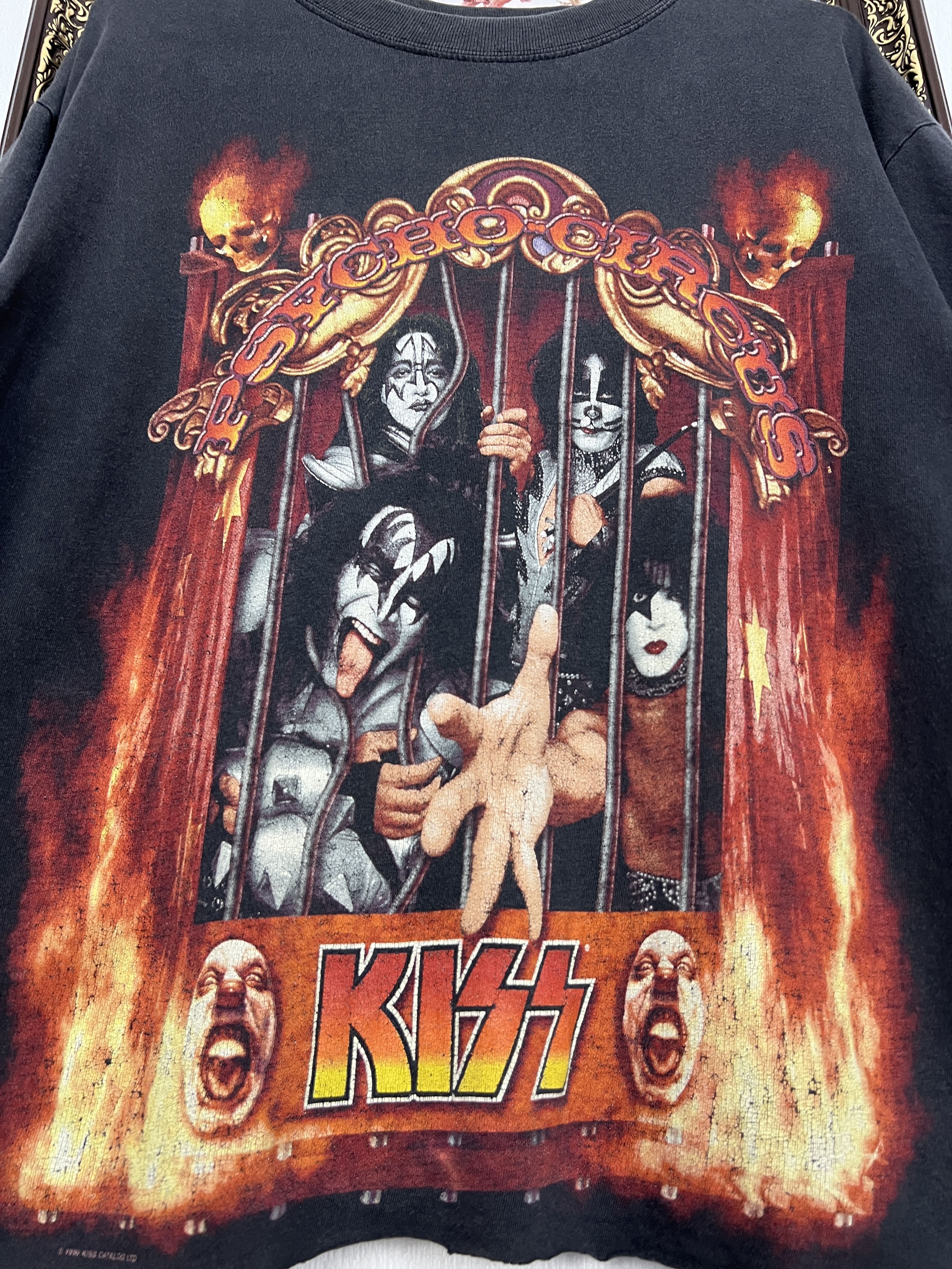 Vintage Kiss Shirt Psycho Circus Tour Tee Big Logo Rare Hype Size US M / EU 48-50 / 2 - 3 Thumbnail