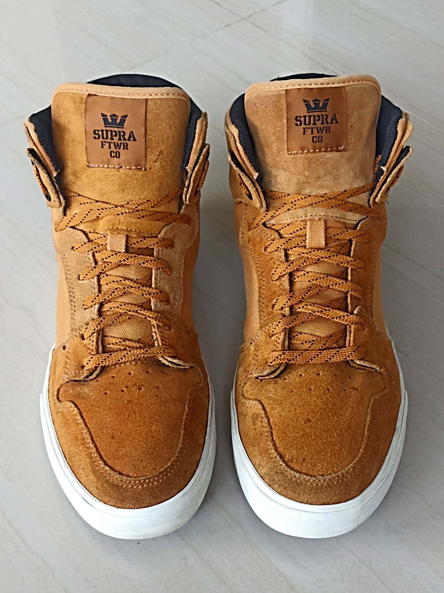 Supra Supra Vaider Wheat Skate Boarding Sneakers Size US 12 / EU 45 - 2 Thumbnail