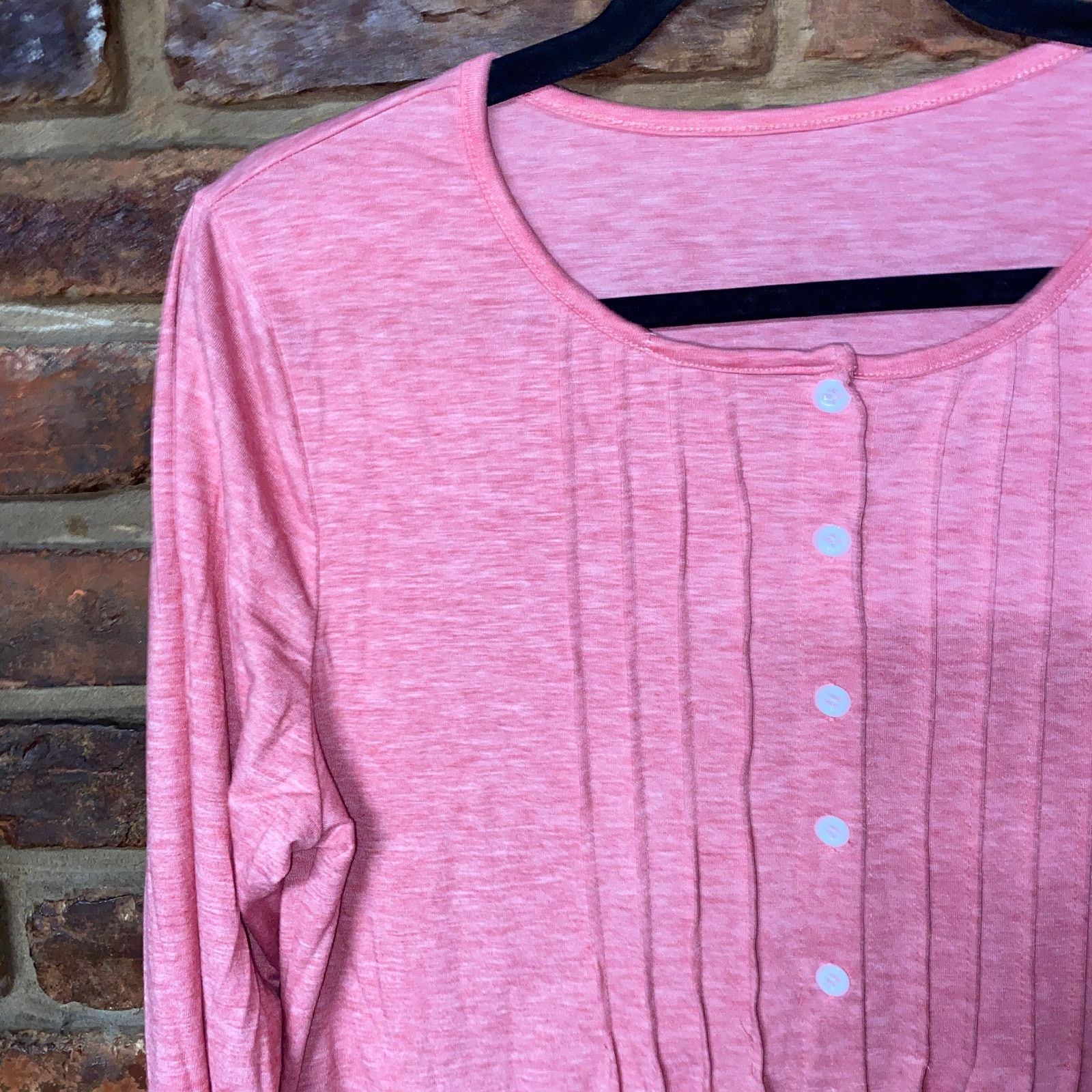 Other Red White Static Long Sleeve Button Down Shirt Size Medium Size M / US 6-8 / IT 42-44 - 2 Thumbnail