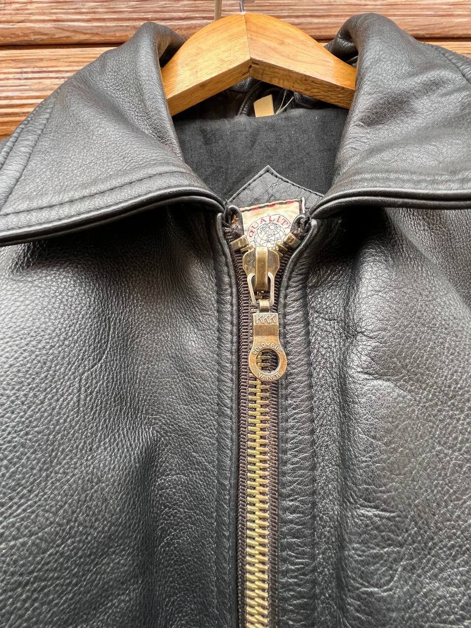 Leather Quality Casual Leather Jacket Size US L / EU 52-54 / 3 - 4 Thumbnail