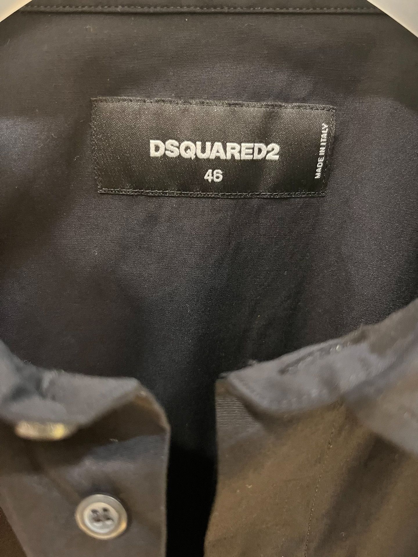 Dsquared2 Dsquared2 Classic Slogan Black Shirt Size US S / EU 44-46 / 1 - 2 Thumbnail