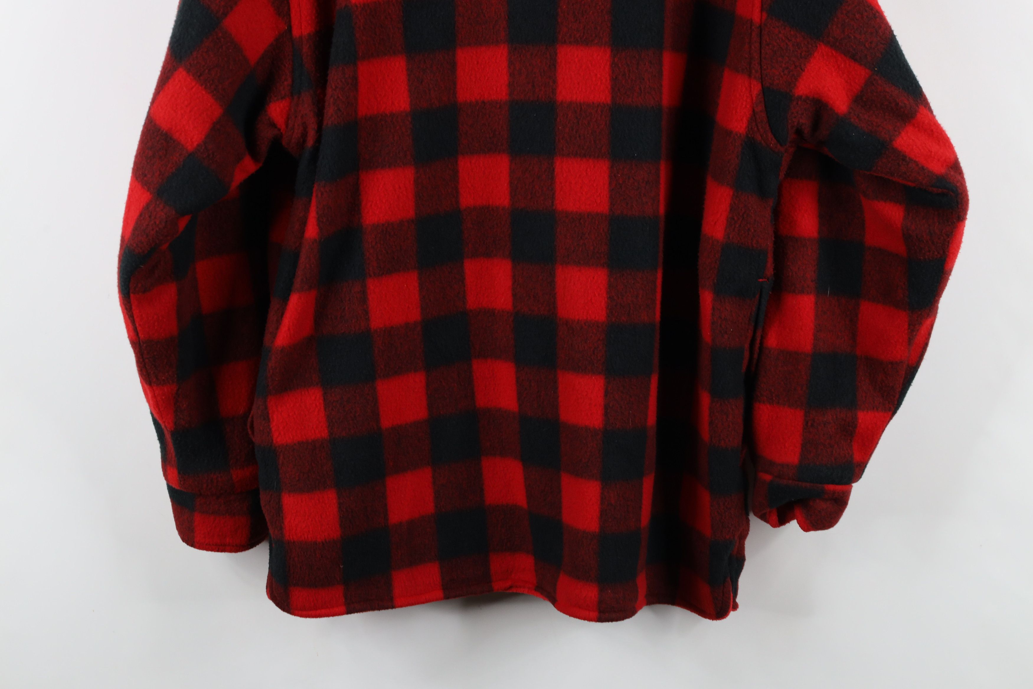 Marlboro × Vintage Vintage 90s Marlboro Reversible Half Zip Fleece Sweater Red Size US S / EU 44-46 / 1 - 16 Thumbnail