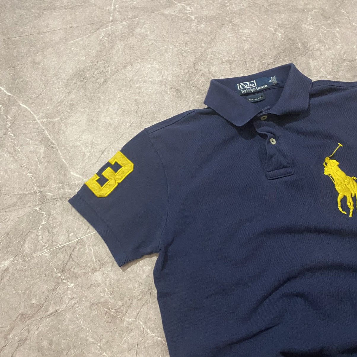 Polo Ralph Lauren VINTAGE POLO RALPH LAUREN POLO TEE FADED 90s Size US S / EU 44-46 / 1 - 2 Thumbnail