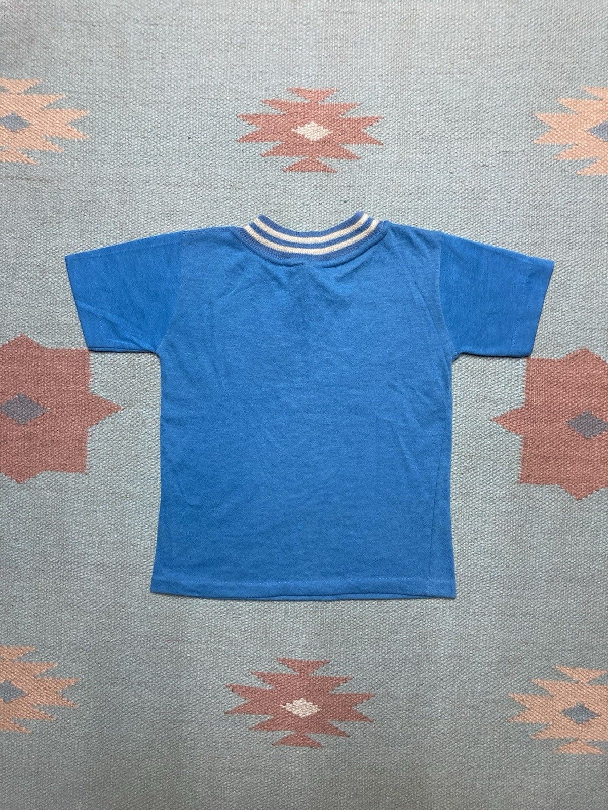 Vintage Vtg 60s t shirt light blue soft boys 6 women’s XXS? baby tee Size XXS / US 00 / IT 34 - 5 Thumbnail