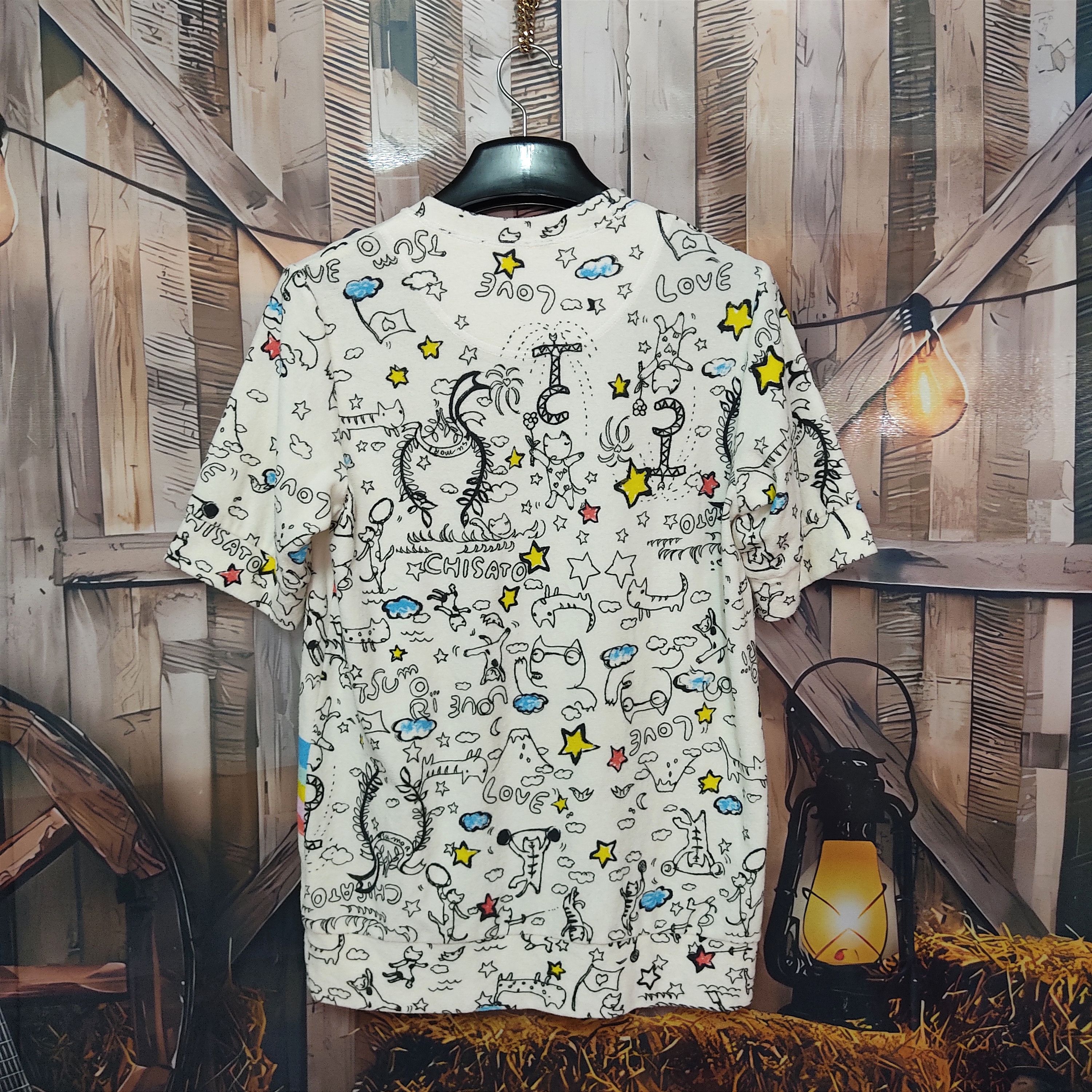 Issey Miyake × Les Artists × Tsumori Chisato TSUMORI CHISATO AOP Sleep Cotton Blend Pile Pyjamas Top Size M / US 6-8 / IT 42-44 - 2 Thumbnail
