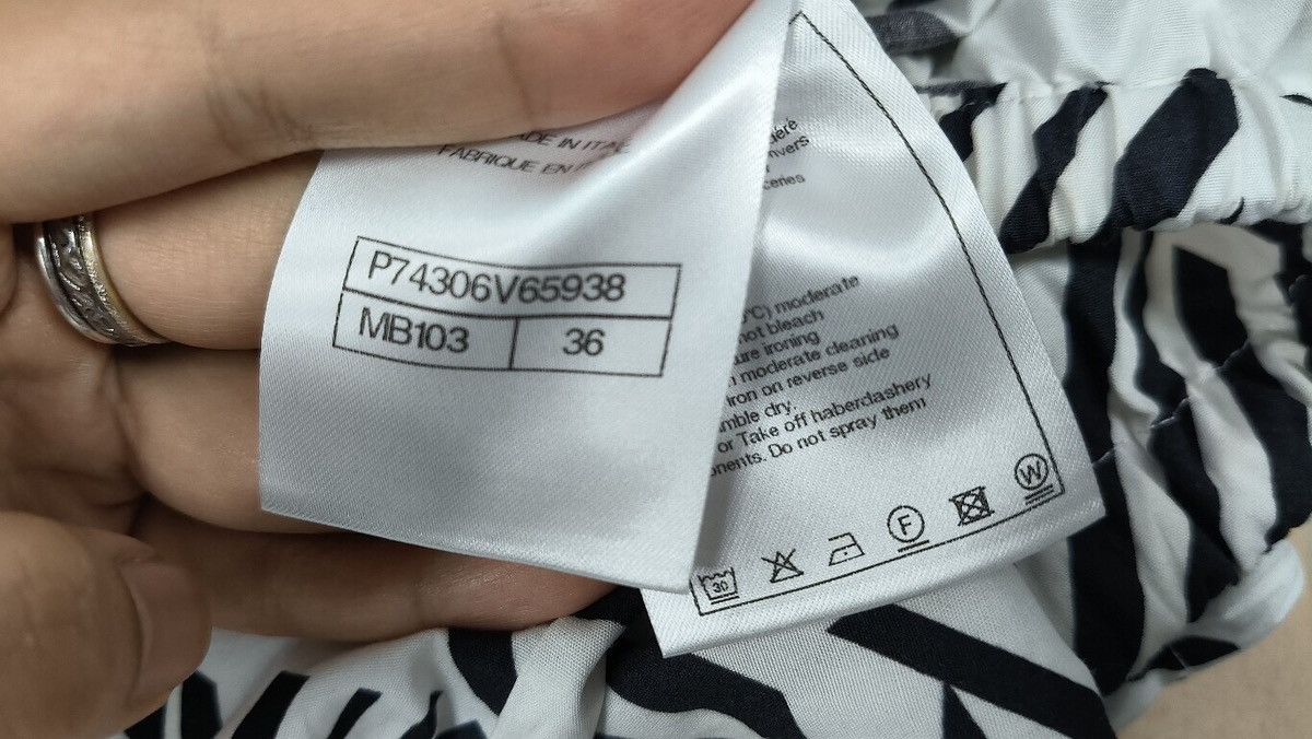 Chanel Chanel white and black star patterned pants Size 25" / US 0 / IT 36 - 5 Thumbnail