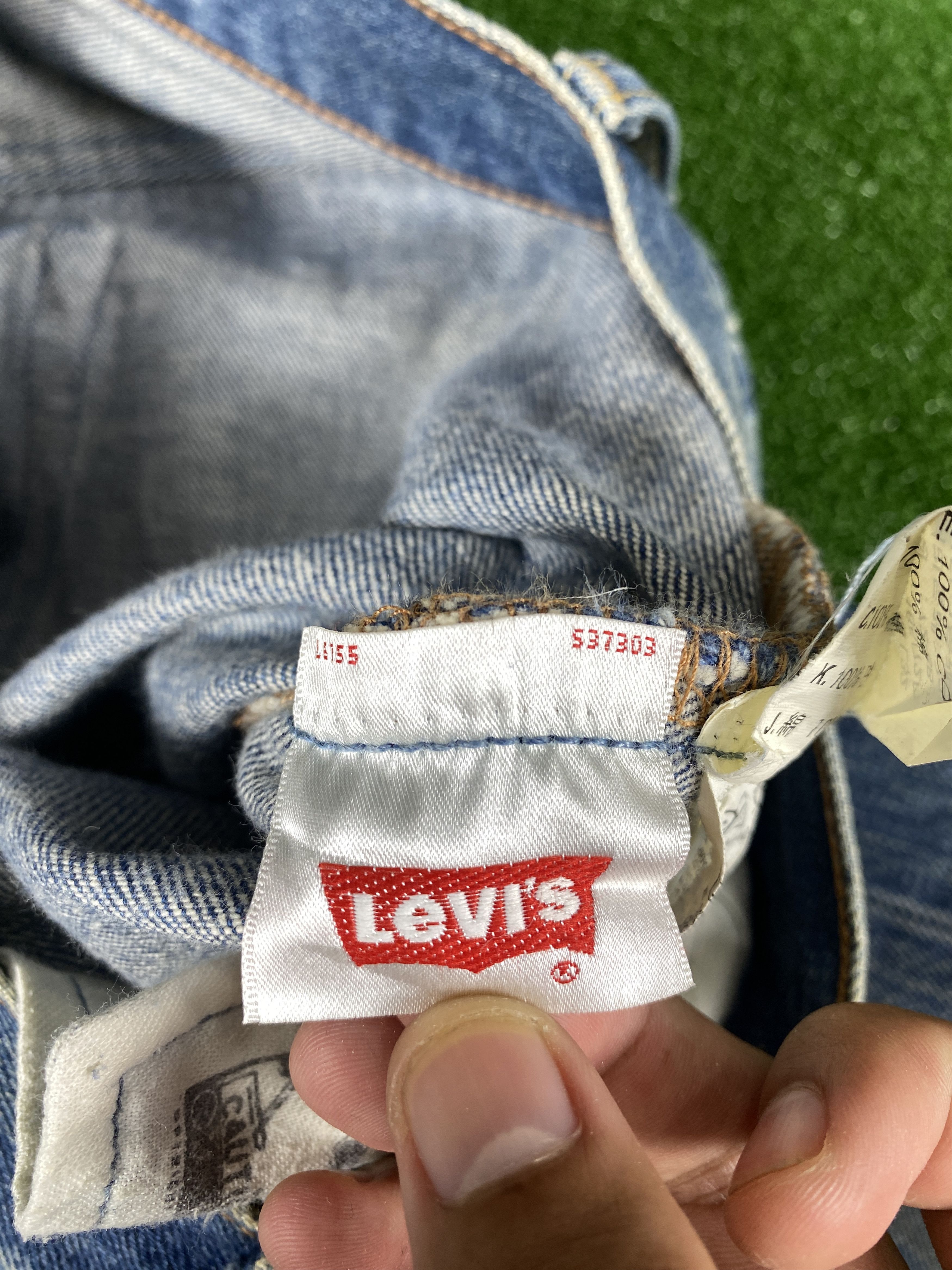 Levi's Vintage 90s Levi's 501 Faded Jeans CP0073 Size US 30 / EU 46 - 15 Thumbnail