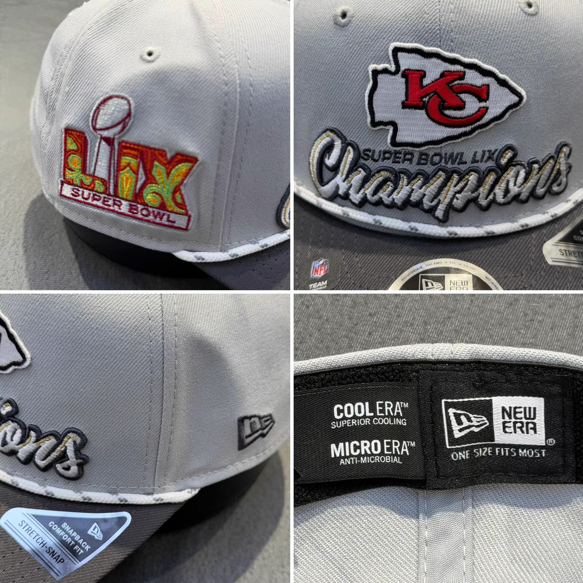 New Era New Era NFL Curved Brim Cap。 Q5 Size ONE SIZE - 9 Thumbnail