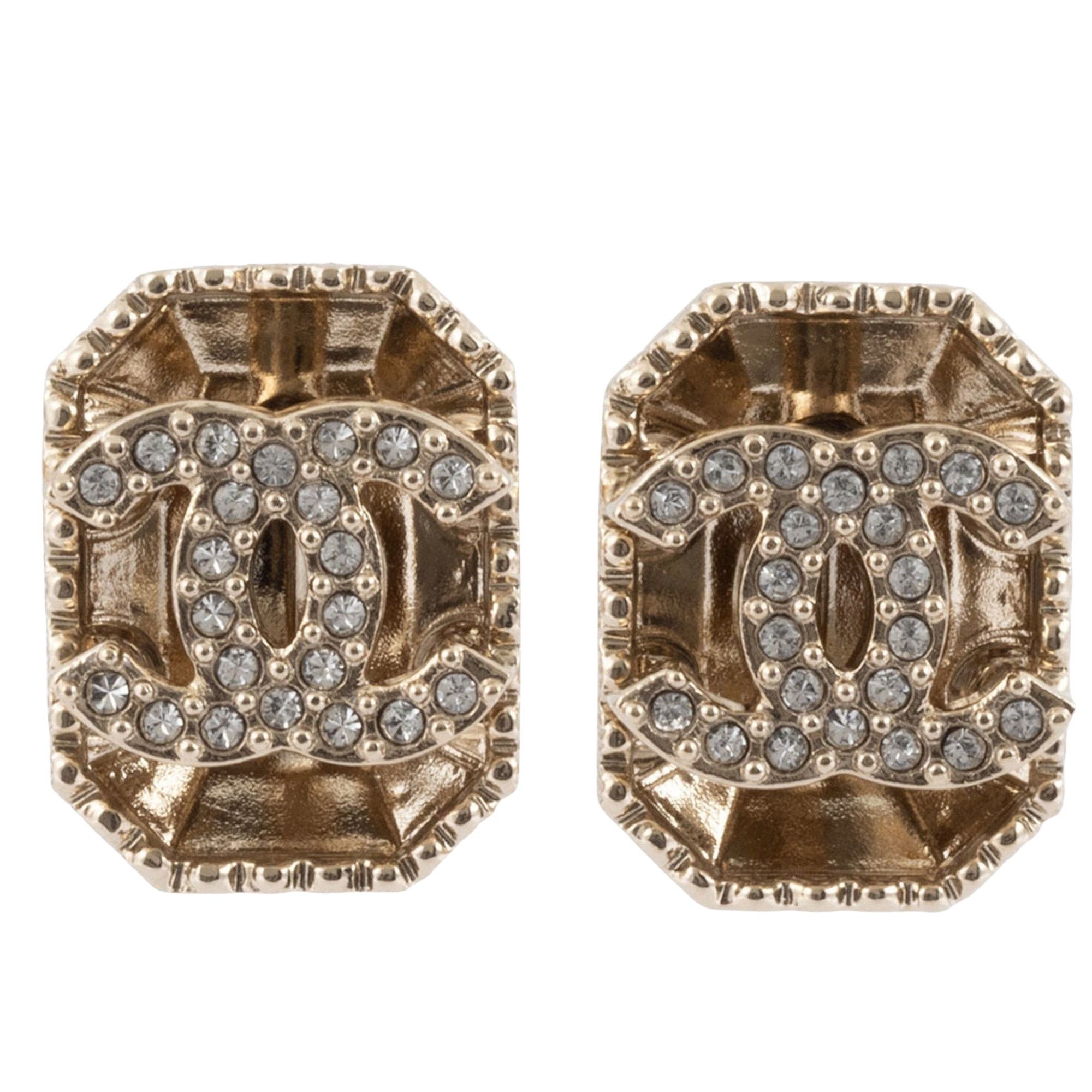 Chanel Chanel Coco Mark earring Size ONE SIZE - 1 Thumbnail