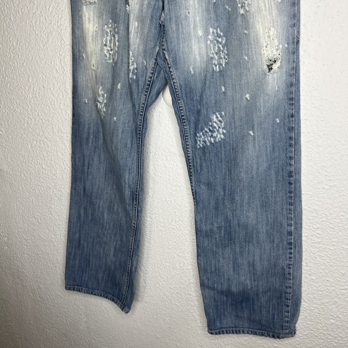 Dolce & Gabbana Vintage Dolce & Gabbana DG Denim Jeans Pants Distressed Logo Size US 32 / EU 48 - 6 Thumbnail