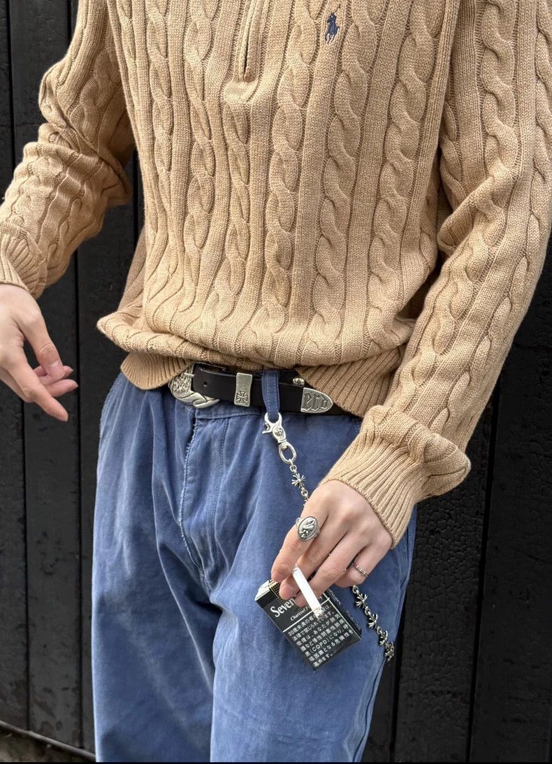 Enfants Riches Deprimes Enfants Riches Deprimes 24 FW Eagle Head Rivet Belt 2505-Ne Size ONE SIZE - 1 Thumbnail