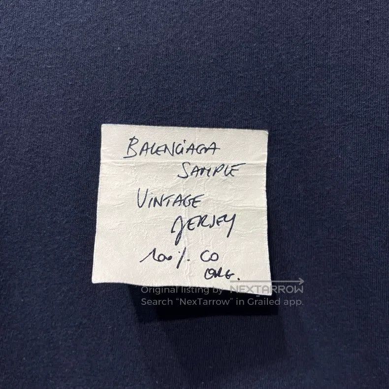 Balenciaga Balenciaga Post-it Logo Short Sleeve Size US M / EU 48-50 / 2 - 2 Thumbnail