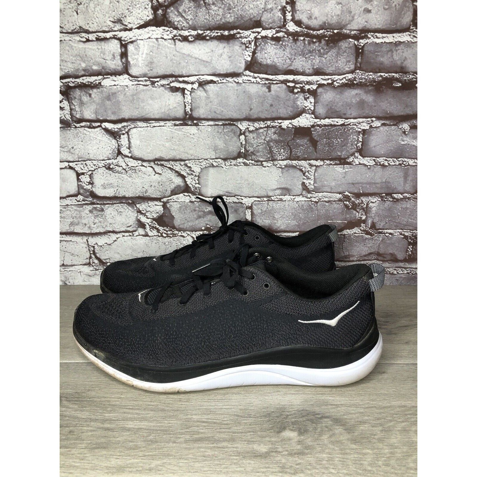 Hoka Hoka One Hupana Flow 1102890 BDSD Black Running Shoes Sneake Size US 13 / EU 46 - 3 Thumbnail