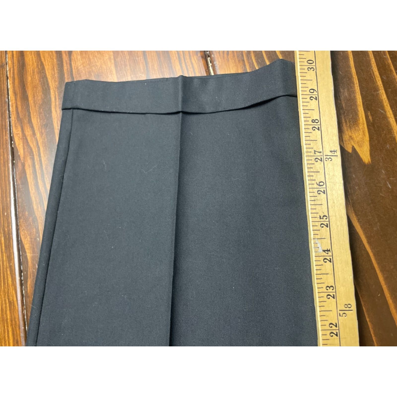 George GEORGE Dress Pants Men's W42 L30 Black Straight Pants Buttons Pockets Size US 42 / EU 58 - 7 Thumbnail