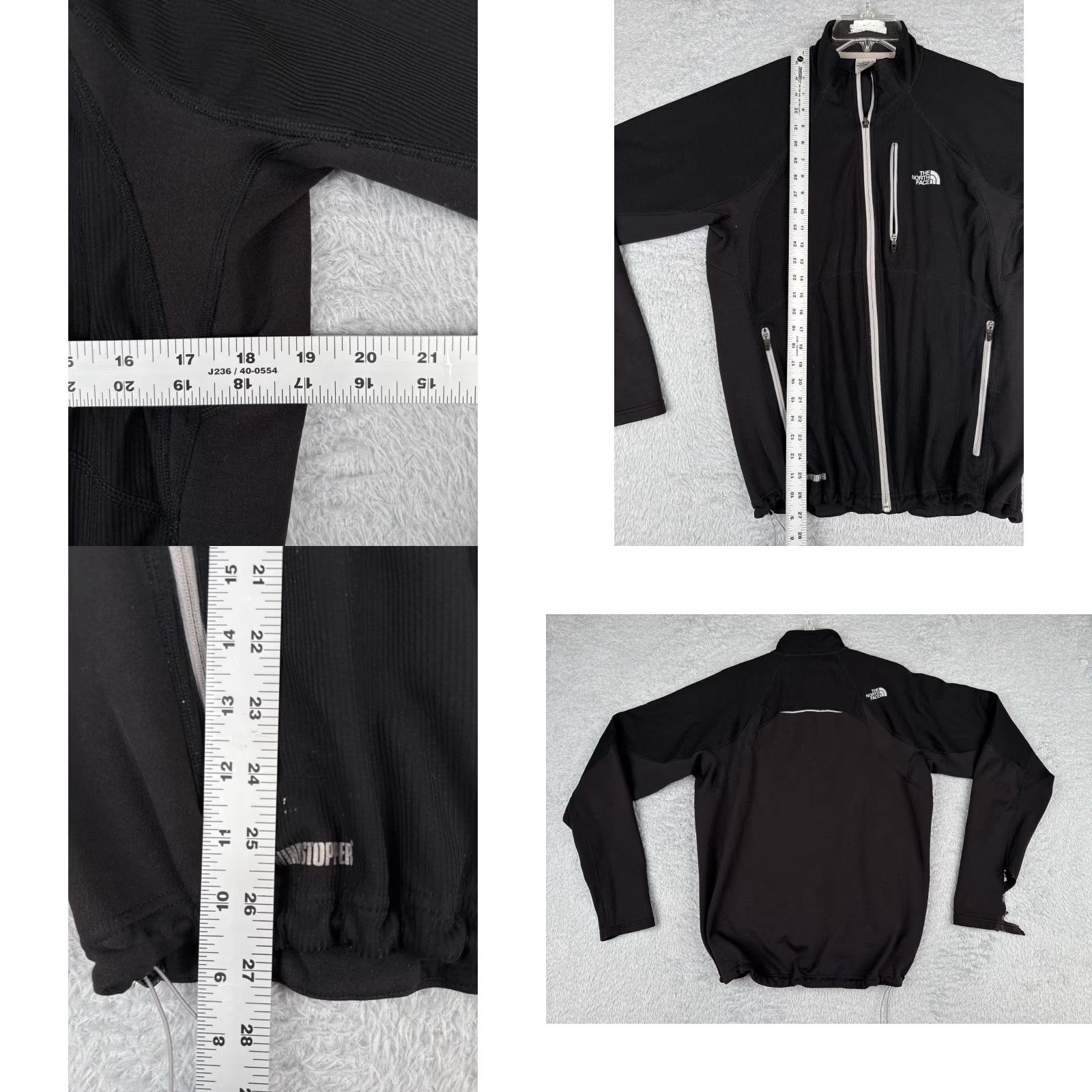 The North Face VINTAGE The North Face Jacket Men's Regular Black Windbreaker Mid-Length Full Zip Size US M / EU 48-50 / 2 - 9 Thumbnail