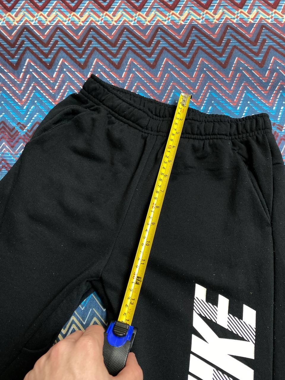 Nike Vintage 2000s Nike Embroidered Swoosh Track Pants Black Rare Size US 34 / EU 50 - 12 Thumbnail