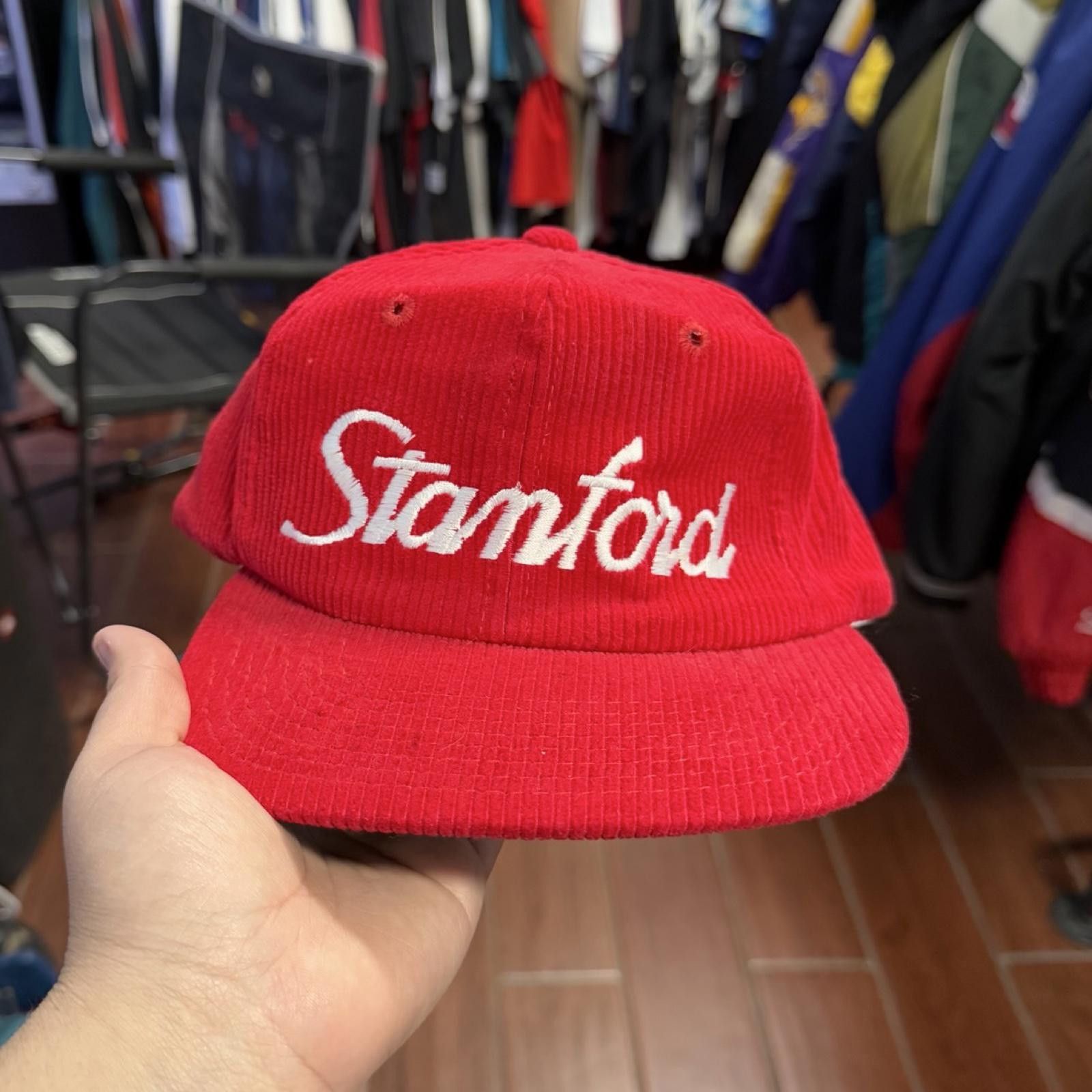 Designer 90s Stanford Corduroy Snapback Size ONE SIZE - 1 Thumbnail