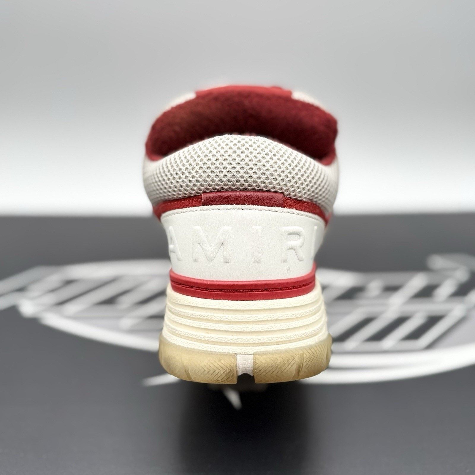 Amiri Size 42 (9 US) Amiri MA-1 ' White, Red ' | GOOD CONDITION! Size US 9 / EU 42 - 3 Thumbnail