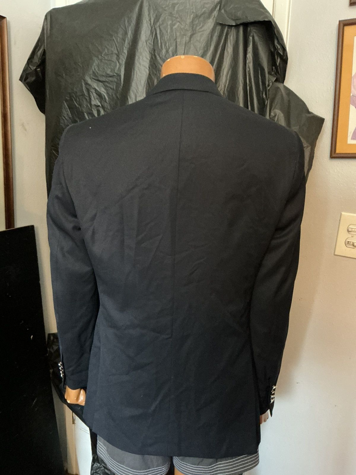 Ralph Lauren Black Label Ralph Lauren Black Label Wool Navy 2 Button Blazer Jacket Size 42L - 20 Thumbnail