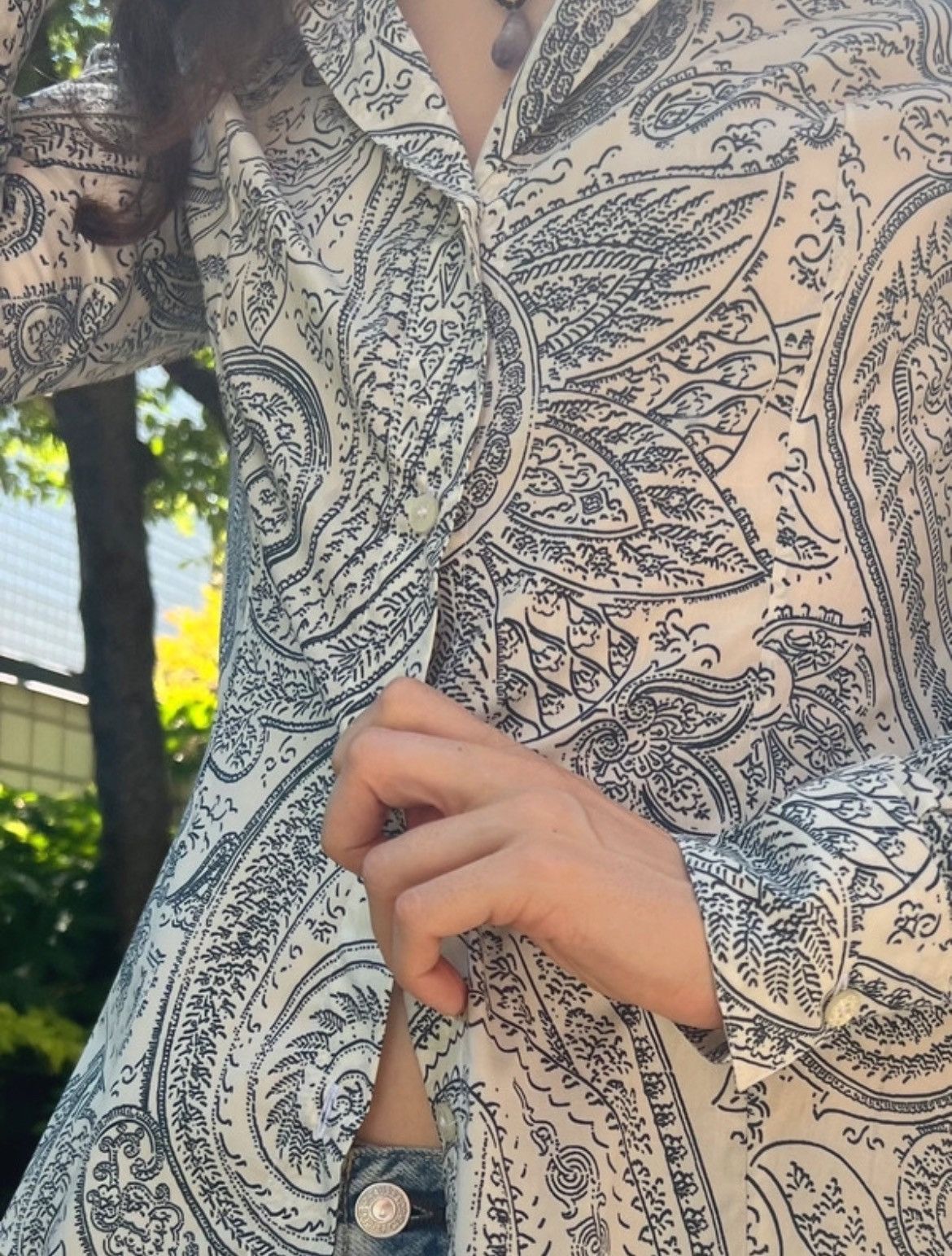 Etro ETRO cachemire print in cotton stretch Size XS / US 0-2 / IT 36-38 - 7 Thumbnail