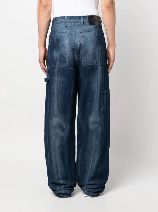 Off-White BNWT AW23 OFF-WHITE BODY SCAN DENIM JEANS 34 Size US 34 / EU 50 - 12 Thumbnail