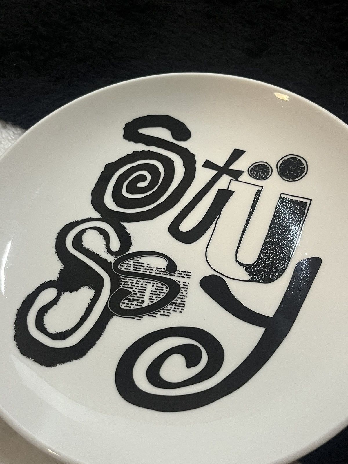 Stussy Stussy Scribble Arts Plate, OS, Brand New Size ONE SIZE - 3 Thumbnail