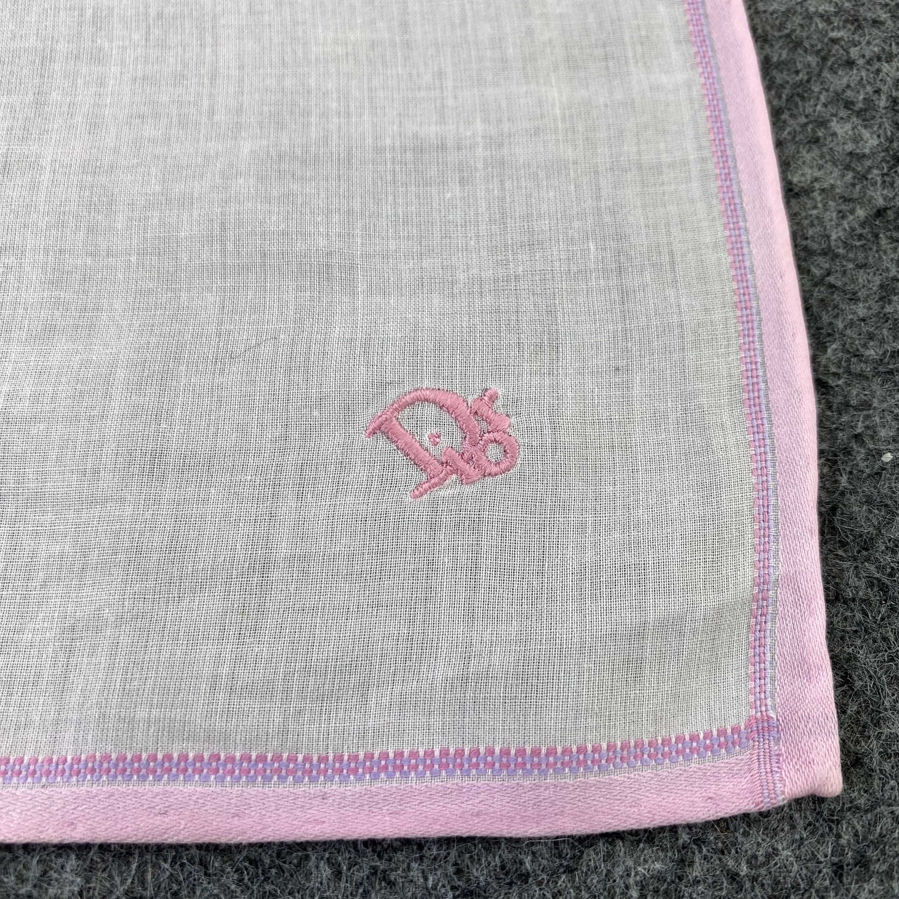 Designer Christian Dior Handkerchief / Bandana / Neckerchief-B805 Size ONE SIZE - 5 Thumbnail