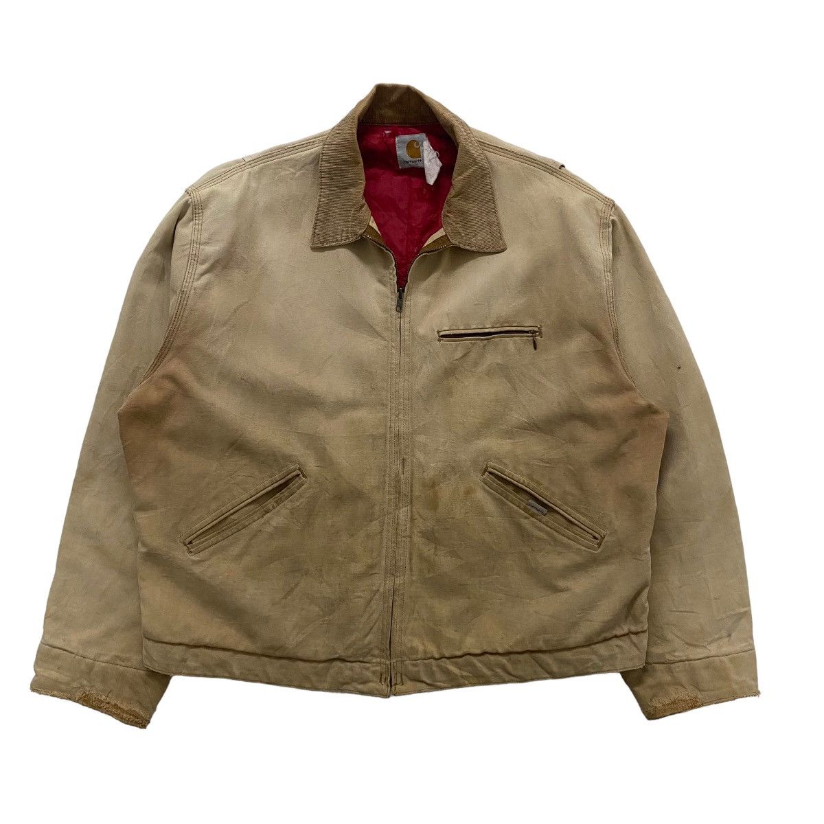 Carhartt ☀️Vintage Carhartt Detroit jacket Size US XL / EU 56 / 4 - 2 Thumbnail