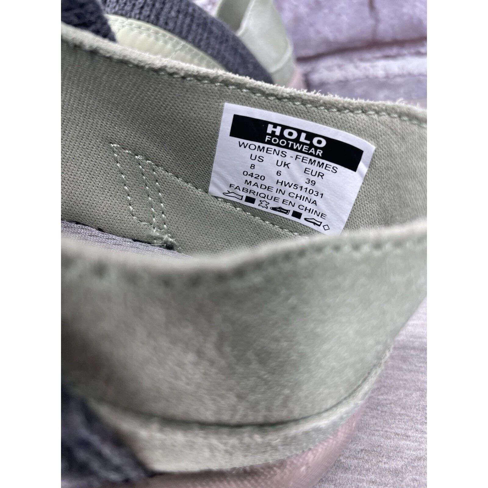Other Holo Credimus After Hours Quilted Mint Green Synthetic Hikin Size US 8 / IT 38 - 7 Thumbnail