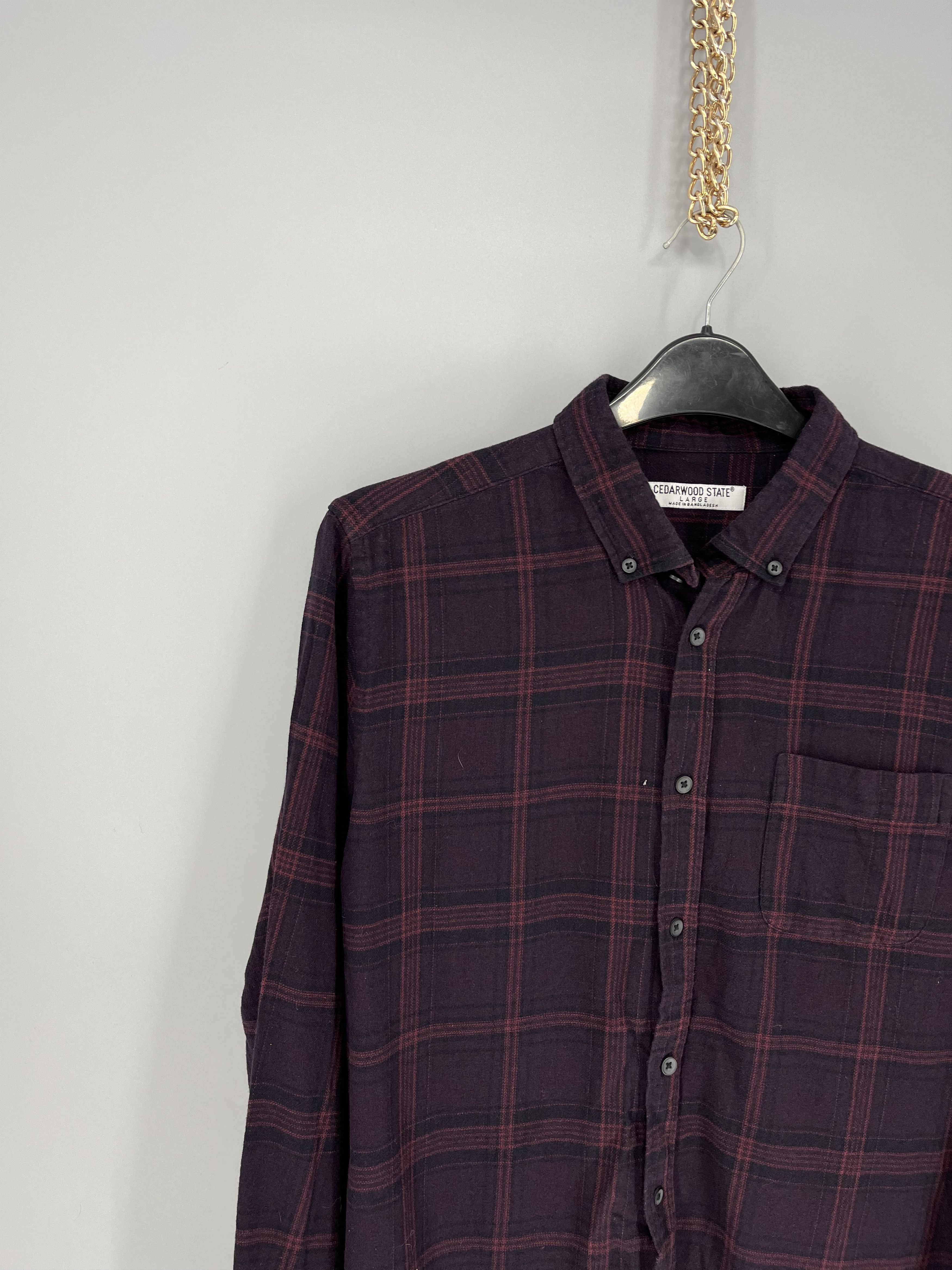 Flannel × Vintage Vintage Y2K Flannel Shirt Travis Scott style Size US L / EU 52-54 / 3 - 4 Thumbnail