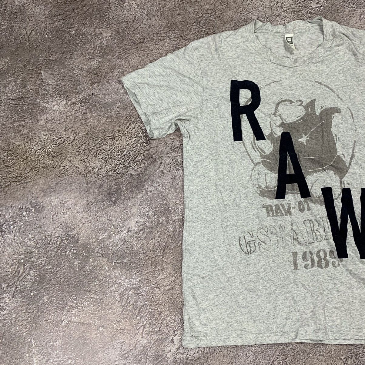 Vintage Vintage Y2K G-Star Raw Sun Faded Graphic Tee Streetwear L Size US L / EU 52-54 / 3 - 3 Thumbnail