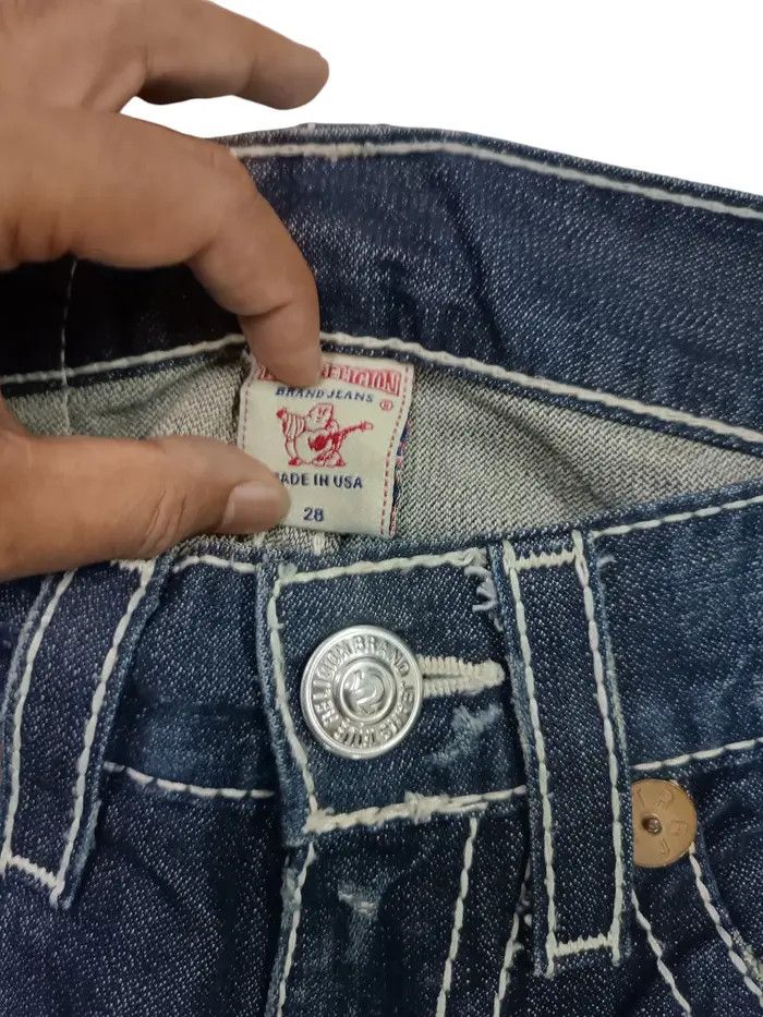 Japanese Brand True religion Japanese branded Size US 30 / EU 46 - 3 Thumbnail