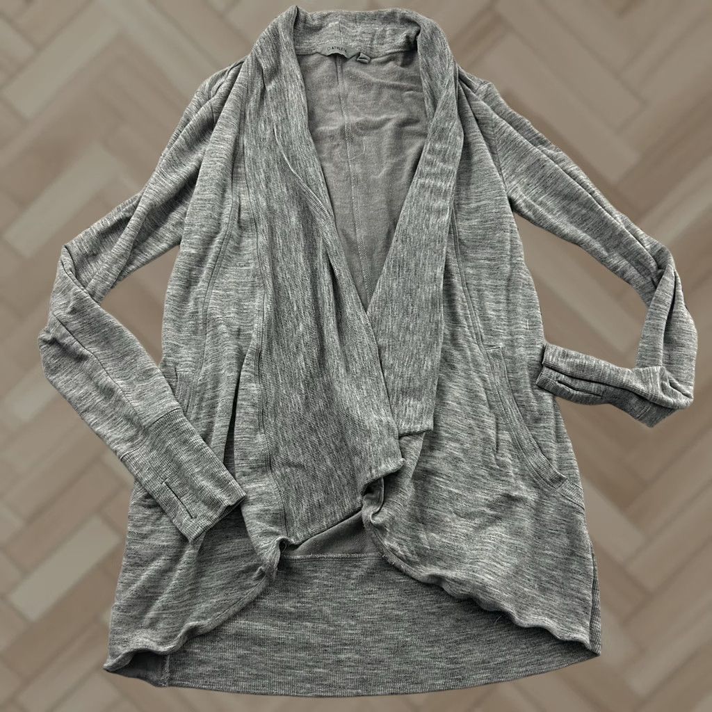 Athleta Athleta Cardigan Sweater Open Front Very Soft Women's XS Gray Size XS / US 0-2 / IT 36-38 - 1 Thumbnail