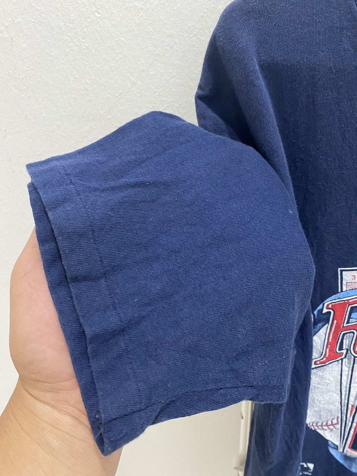 MLB VTG 90s Atlanta Braves Rap Tee 1992 MLB Champions Size US M / EU 48-50 / 2 - 6 Thumbnail